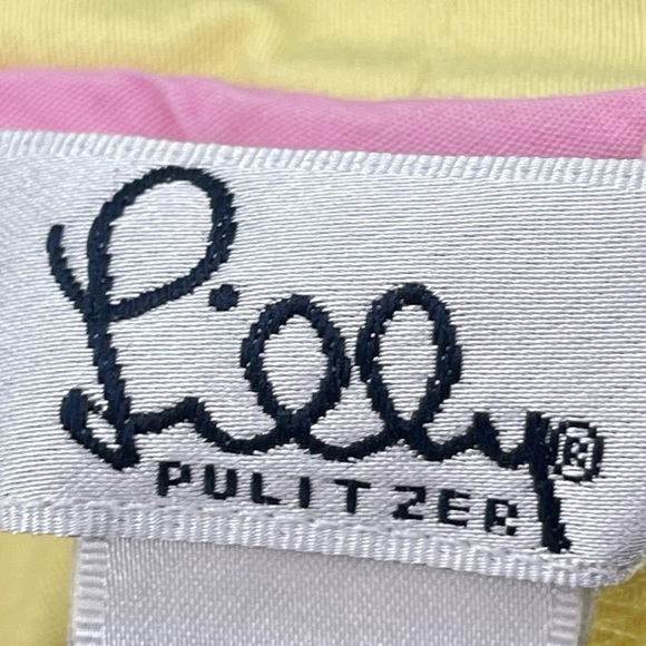 Lilly Pulitzer Yellow Capris - Picture 5 of 8